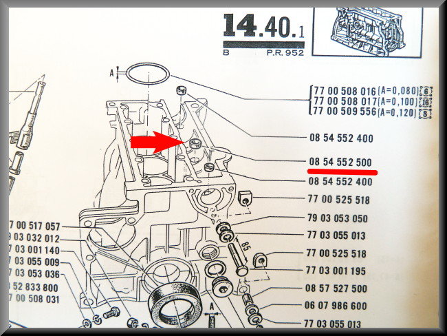 Vriesplug 16 mm – Renault 12 Gordini –  Renault 17 - Renault 16 - OEM