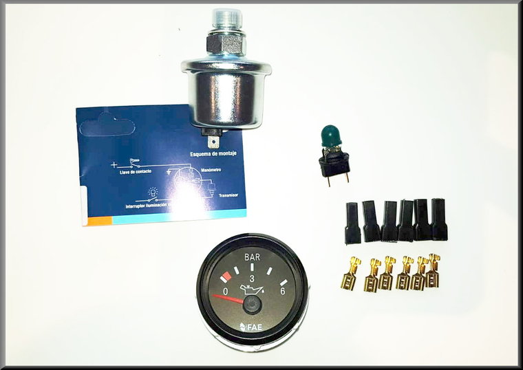 Oil pressure gauge – Renault 12 – Renault 15 - Renault 17 - Renault 16 - OEM 739821