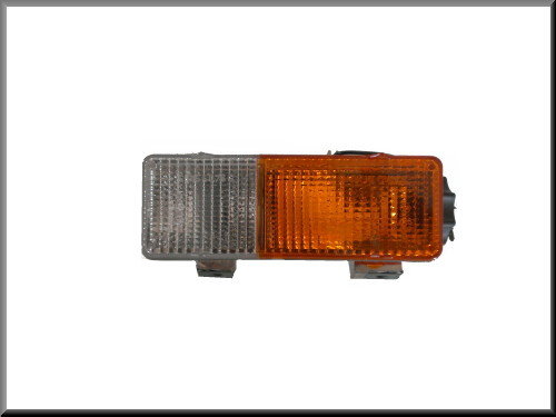 Feu de position complet gauche jaune blanc CIBIE – Renault 12 – OEM 7701348753