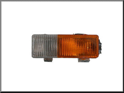 Feu de position complet gauche jaune blanc CIBIE – Renault 12 – OEM 7701348753
