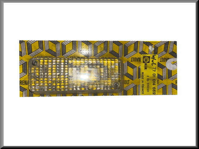 Stadslicht reflector links wit/wit CIBIE – Renault 12 – OEM 7701014669