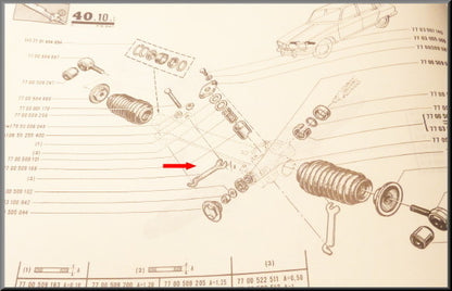 Steering box height adjustment 2 mm – Renault 16