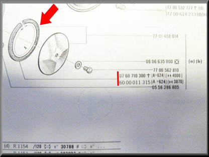 Wieldop rubber – Renault 12 – OEM 0760710300