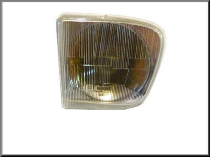 Headlight left outer (yellow) – Renault 16 TX >1976 – OEM 7701018373