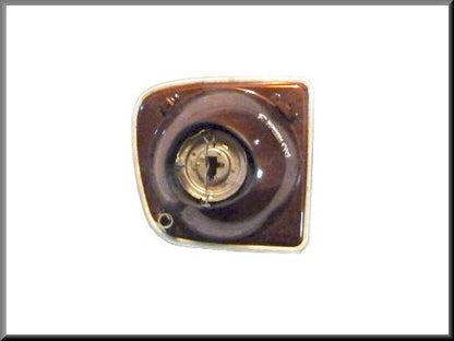 Headlight left outer (yellow) – Renault 16 TX >1976 – OEM 7701018373