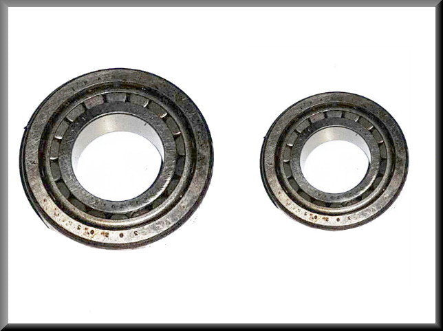 Wheel bearing set for the rear axle (25x52x16.25 inner dimension 20x47x15.25 outer dimension) – Renault 16 (1968-1977) – OEM 7703090167 / 7700502547