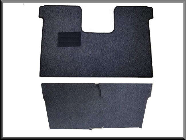 Mattenset grijs (boucle) – Renault 16 – OEM 7700635240