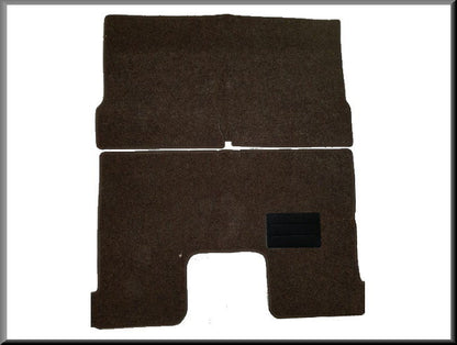 Brown carpet mat set (loop) – Renault 16 – OEM 7700635240 / 7700635230