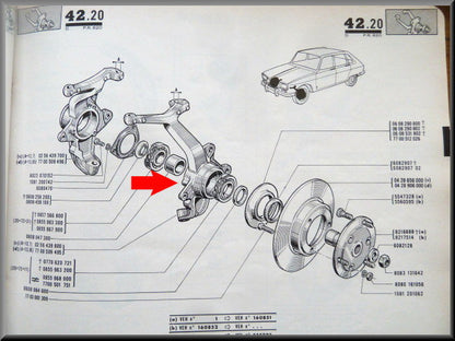Fusee links – Renault 16 L (1150) – OEM 0256439600