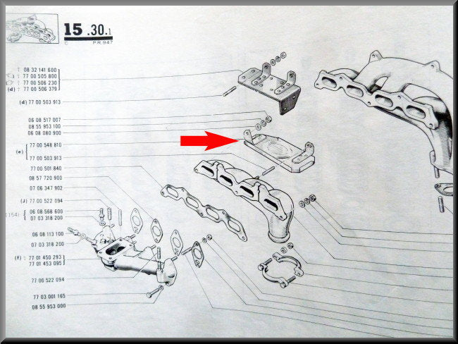 Cache-démarreur – Renault 16 – OEM 7700506379