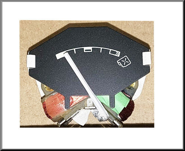 Dashboard meter brandstof verbruik eerste types – Renault 16 TS, eerste types TX – OEM 7701001535
