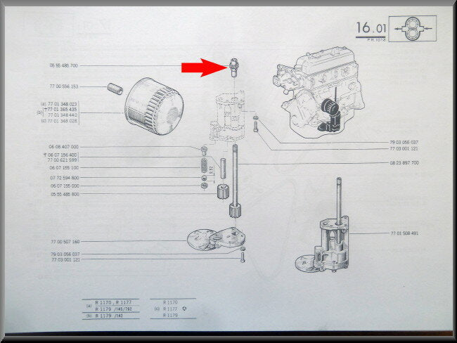 Pignon de distribution – Renault 12 – Renault 15 - Renault 4 - Renault 5 - OEM 0555485700