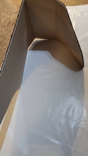 Trunk lining piece left – Renault 12 Break – OEM 7700544966
