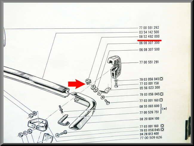 Kooimoer M8 – Renault 16 – OEM 0852492000