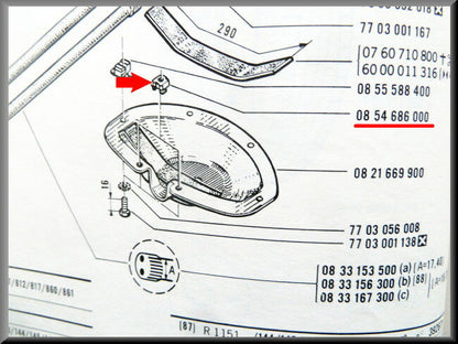 Kooimoer M8 – Renault 16 – OEM 0854686000