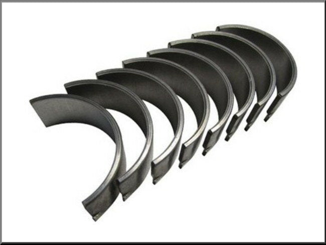 Connecting rod bearing set (0.25 - 43 - 75 mm) width 17.50 mm – Renault 12 - Renault 15 - Renault 17 - Renault 16 - – OEM 7701348416 (0.25, 43.75 mm)