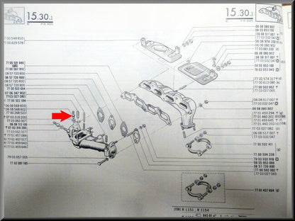 Nippe de tuyau à vide du servofrein (passivé jaune) – Renault 16 – OEM 0608568600