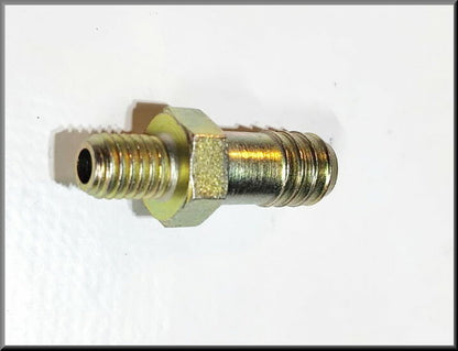Nippe de tuyau à vide du servofrein (passivé jaune) – Renault 16 – OEM 0608568600