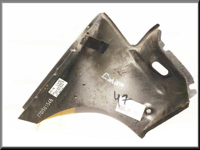 Hoekstuk voorscherm links  – Renault 18 – OEM 7701565546 – NOS