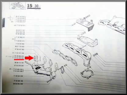 Nippel vacuüm slang rembekrachtiger – Renault 16 TX, TS – OEM 0608568600