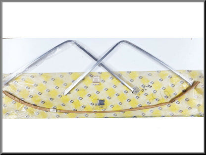 Kit complet de joints de pare-brise chromés – Renault 20 - Renault 30 – OEM 7701458414 – NOS