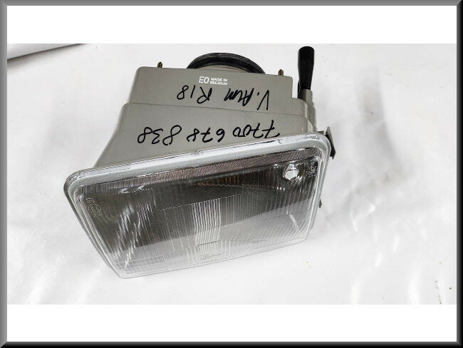 Koplamp links Bilux  – Renault 18 – OEM 7700678838 / 7700678840 – NOS