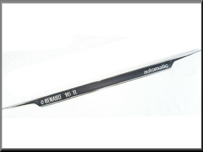 Achterklep logo – Renault 16 TL automatic – New