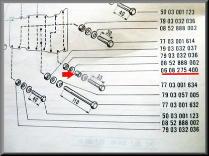 Gearbox centring bush – Renault 12 – Renault 16 - OEM 0608275400