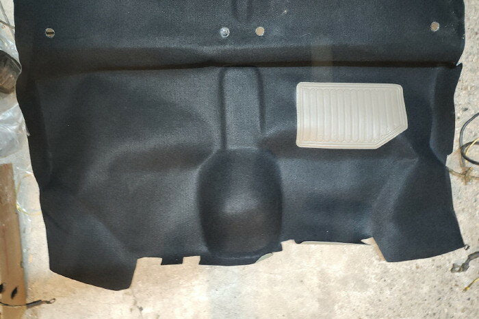 Complete floor mat – Renault 12 – Renault 15 - Renault 17 - OEM 224444