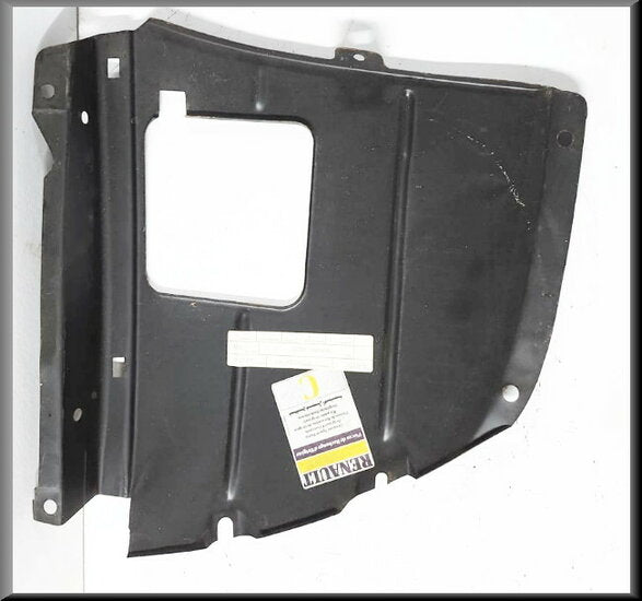Tôle de plancher avant gauche – Renault 18 – OEM 7700626347 – NOS