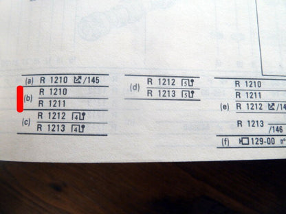 Pakking distributiedeksel  – Renault 14 – OEM 9150683380 – NOS