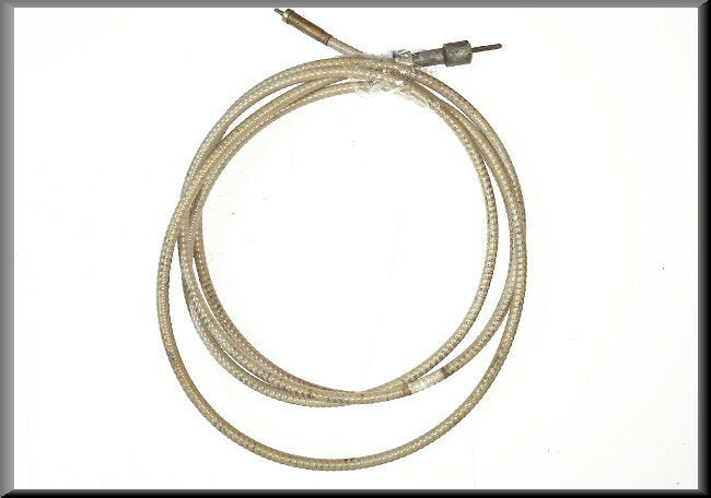 Km teller kabel (280 cm)  – Renault 8 - Renault 10 – OEM 0855783400 – NOS