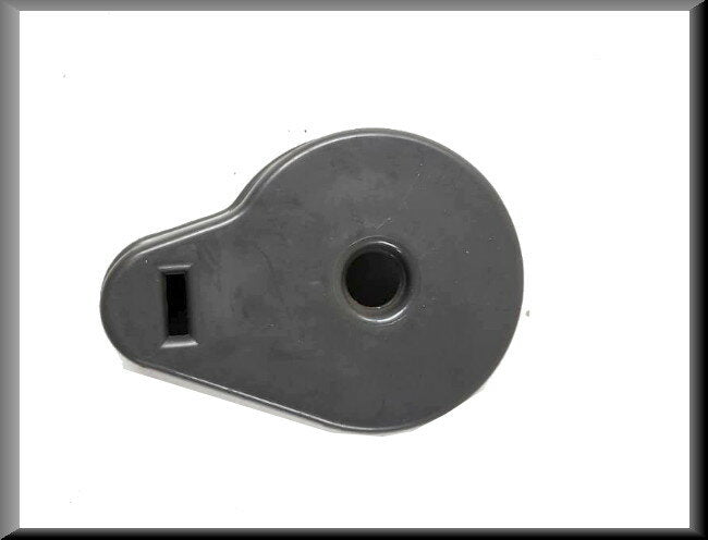 Afdekkapje achterklep scharnier links (GRIJS) – Renault 16 – OEM 0855705900