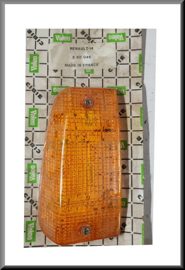 Knipperlicht glas rechts (Cibie)  – Renault 14 - Renault 6 - Rodeo – OEM 7701024220 – NOS