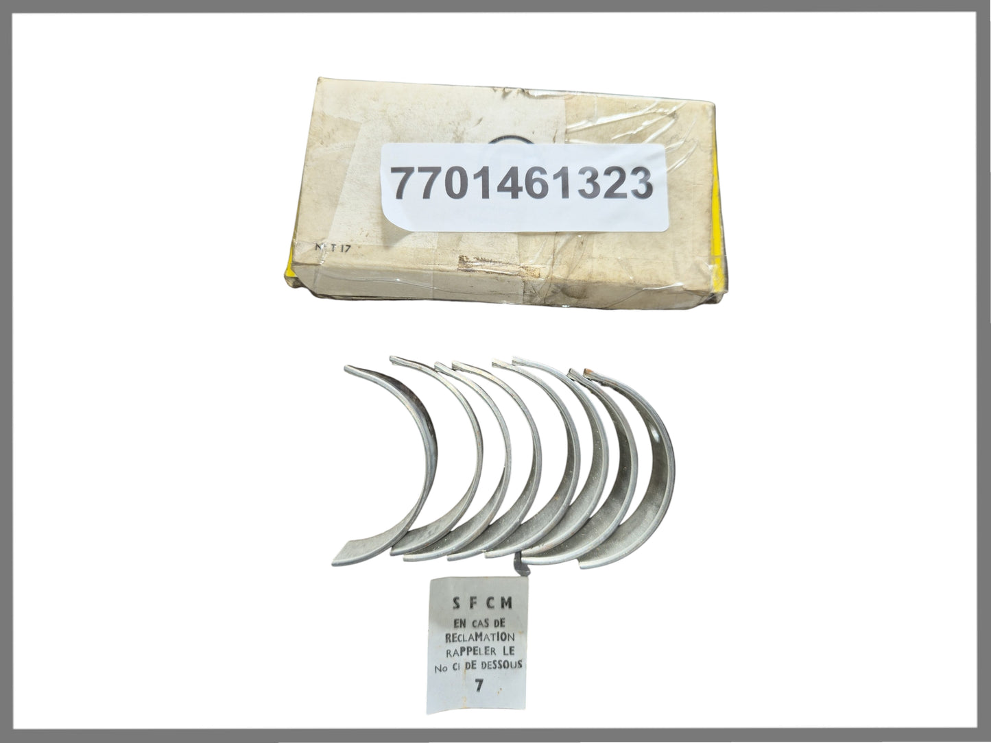 Jeu de coussinets de bielle - Renault 18 - Fuego - Renault 20 - OEM 7701461323