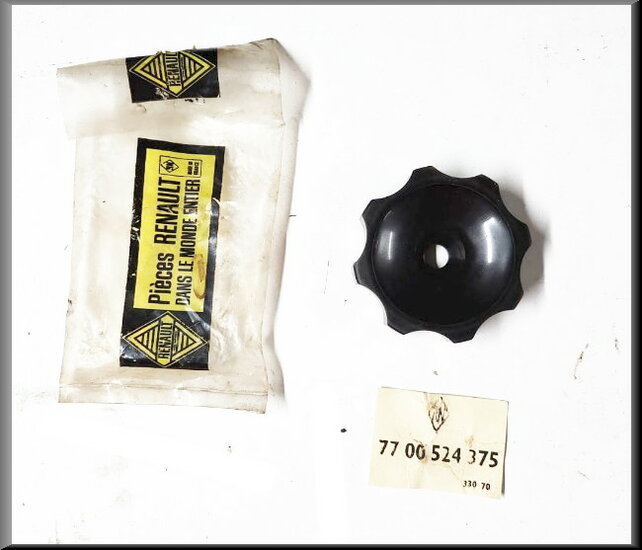Headrest rotary knob – Renault 8 – Renault 16 - Renault various - OEM 7700524375 – NOS