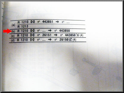Uitlaat steun  – Renault 14 – OEM 7700590404A – NOS