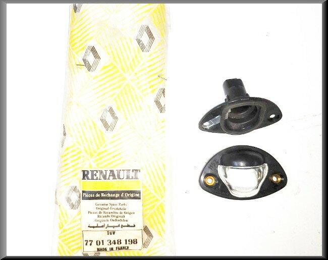 Éclairage de plaque d'immatriculation – Renault 14 – OEM 7701348198 – NOS