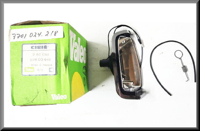 Turn signal unit right Cibie – Renault 14 – OEM 7701024218 – NOS