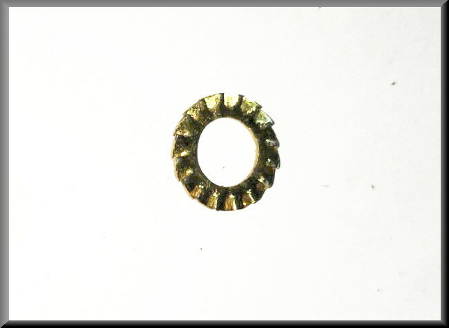 Double-sided serrated washer M10 – Renault 16 – OEM 7903056017