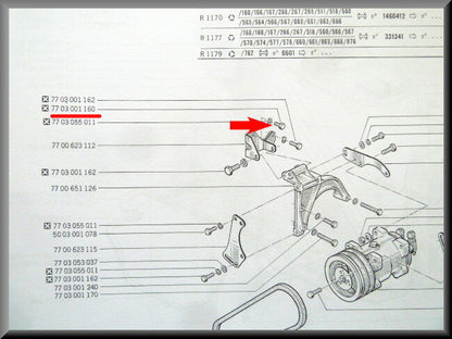 Bout M8x18 (geel gepassiveerd) – Renault