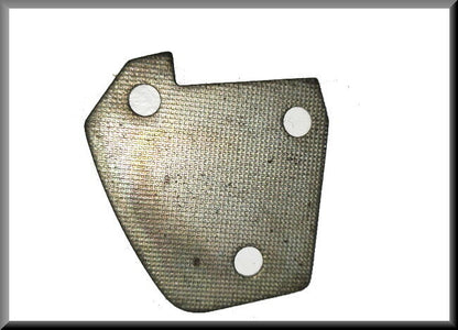 Opvulplaatje portierslot voorzijde 2 mm – Renault 16 – OEM 0428761400 / 0428761700
