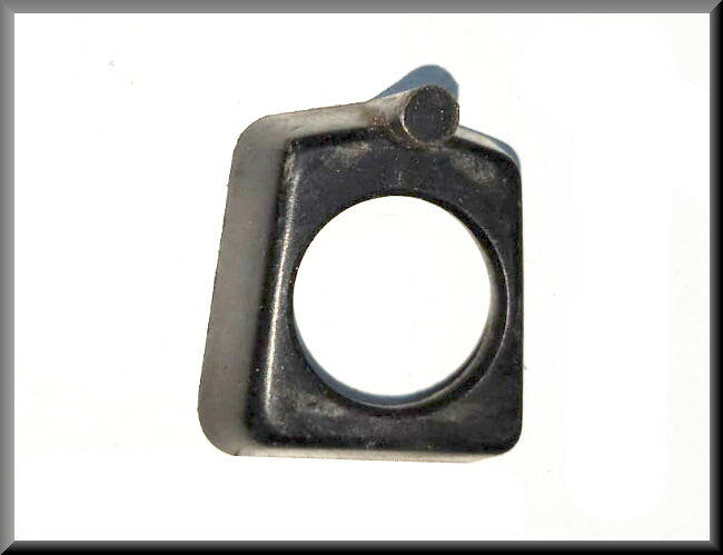 Manivelle lève-vitre rosace (noir) – Renault 16 – OEM 0857581900