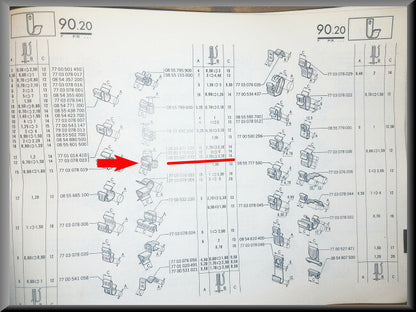 Kabelklem (A=15 B=1,30-2,1 C=14) – Renault 16 – OEM 0855595600