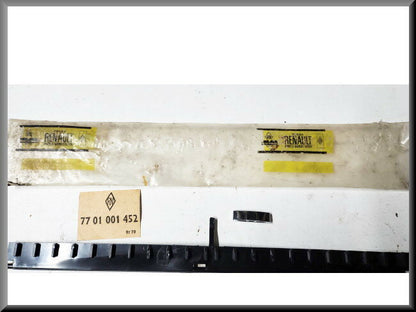 Clapet de ventilation avec bouton chromé – Renault 16 – OEM 7701001452