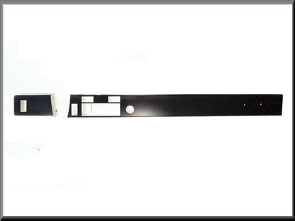Plaques de tableau de bord (aluminium) – Renault 12 – OEM 7700589208