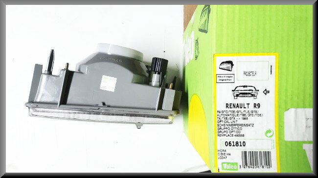 Koplamp links  – Renault 9 - Renault 11 – OEM 7701029113 – NOS