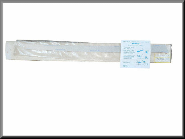 Bande décorative capot droit – Renault 14 – OEM 7701365514 – NOS