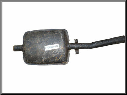 Uitlaat demper  – Renault 18 – OEM 7700660672 – NOS