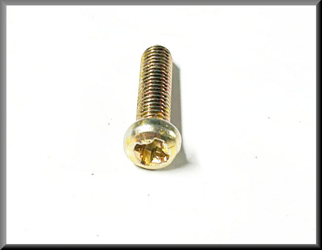 Kruiskop bout M6x30 (geel gepassiveerd) – Renault 16